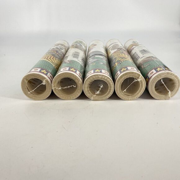 Imperial Wallcoverings Colorful Animals Toddler Child Wallpaper 5 Single Rolls - Picture 5 of 5